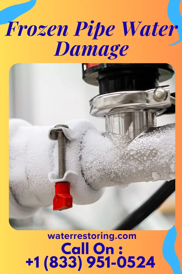 Frozen Pipe Water Damage in Hildebran, NC